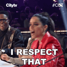 I Respect That Lilly Singh GIF - I Respect That Lilly Singh Canadas Got Talent GIFs