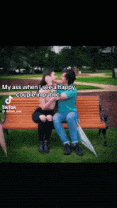 Happy Couple Public GIF