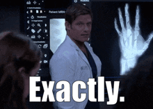 Greys Anatomy Exactly GIF - Greys Anatomy Exactly Atticus Lincoln GIFs