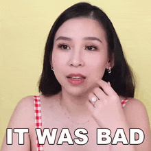 It Was Bad Tina Yong GIF - It Was Bad Tina Yong It Was Not Good GIFs
