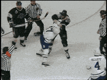 Hockey Fight GIF - Hockey Fight Marty Mcsorley GIFs
