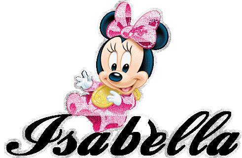 Isabella Isabella Name Sticker - Isabella Isabella Name Minnie Mouse -  Discover & Share GIFs
