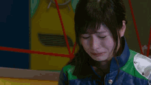 crying sad cry girl uchu sentai kyuranger