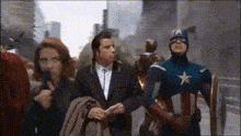 Avengers Travolta GIF - Avengers Travolta GIFs