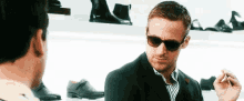 Judging Ryan Gosling GIF - Judging Ryan Gosling What Are You Looking At GIFs