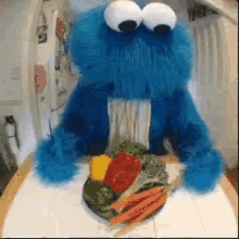 Cookie Monster GIF - Cookie Monster Healthy GIFs