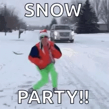 Snow Dance Snow Day GIF - Snow Dance Snow Day GIFs
