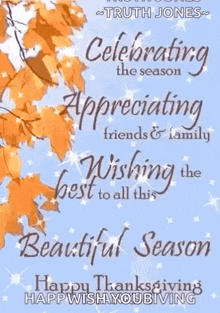 Happy Thanksgiving Thankful GIF - Happy Thanksgiving Thankful Wish GIFs
