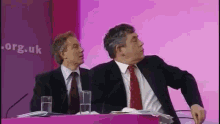 Tony Blair Gordon Brown GIF - Tony Blair Gordon Brown Confused GIFs