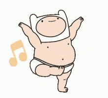 Finn Is The Best Adventure Time GIF - Finn Is The Best Adventure Time Dancing GIFs