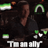 I'M An Ally Ally Buck GIF - I'M An Ally Ally Buck Buck Ally 911 GIFs