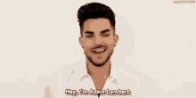 Adam Lambert Introducing GIF - Adam Lambert Introducing GIFs