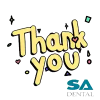 a cliply logo that says thank you with hearts