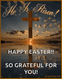 Happy Easter He Is Risen GIF - Happy Easter He Is Risen Easter Sunday GIFs