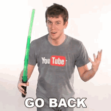 Go Back Corey Vidal GIF - Go Back Corey Vidal Back Off GIFs
