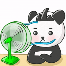 sanpoh sansan fan panda cute panda