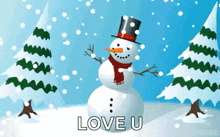 Snowman Snow Day GIF - Snowman Snow Day Christmas GIFs