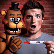 Josh Hutcherson Freddy Fazbear GIF