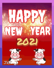 happy new year 2021 fireworks