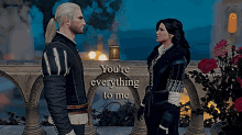 Love You Are Everything To Me GIF - Love You Are Everything To Me The Witcher GIFs