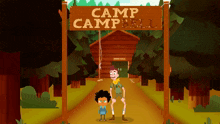 Camp Camp Camp Campbell GIF - Camp Camp Camp Campbell David GIFs