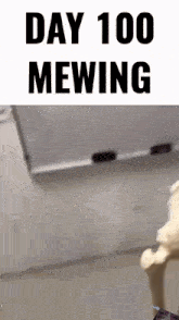 Mewing Skeleton GIF