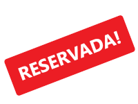 a red label that says reservada in white letters