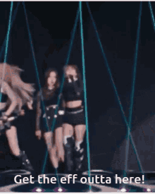 Lalisa Lalisa Manoban GIF - Lalisa Lalisa Manoban Get The Eff Outta Here GIFs