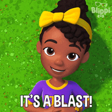 It'S A Blast Meekah GIF - It'S A Blast Meekah Blippi Wonders - Educational Cartoons For Kids GIFs