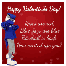 Toronto Blue Jays Ace GIF - Toronto Blue Jays Ace Happy Valentines Day GIFs