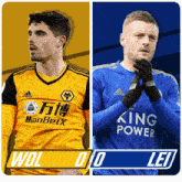Wolverhampton Wanderers F.C. Vs. Leicester City F.C. First Half GIF - Soccer Epl English Premier League GIFs
