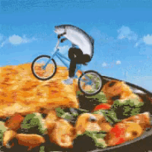 Salmon GIF - Surreal Salmon Bike GIFs