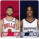 Chicago Bulls (110) Vs. Memphis Grizzlies (116) Post Game GIF - Nba Basketball Nba 2021 GIFs