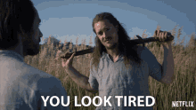 You Look Tired Alexander Dreymon GIF - You Look Tired Alexander Dreymon Uhtred GIFs