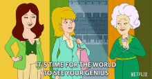 Its Time For The World To See Your Genius Youre Smart GIF - Its Time For The World To See Your Genius Youre Smart Genius GIFs