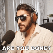Are You Done Rudy Ayoub GIF - Are You Done Rudy Ayoub Are You Finished GIFs
