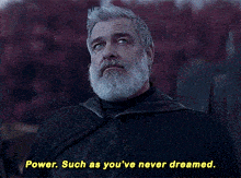 Baylan Skoll Power Such As Youve Never Dream GIF - Baylan Skoll Power Such As Youve Never Dream Ahsoka Tv Show GIFs