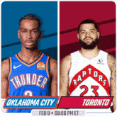 Oklahoma City Thunder Vs. Toronto Raptors Pre Game GIF - Nba Basketball Nba 2021 GIFs