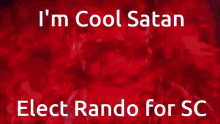 cool satan rando for sc