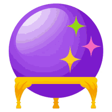 crystal ball objects joypixels glass ball fortune teller