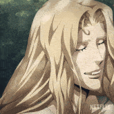 smiling alucard castlevania grinning beaming