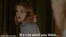 Not What You Think Patsy Mount GIF - Not What You Think You Think Patsy Mount GIFs