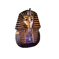 Tutankhamun Ancient Egypt Sticker - Tutankhamun Ancient Egypt Pharoah Stickers