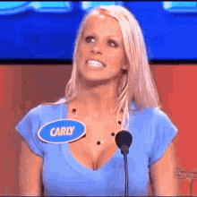 Carly Carrigan Family Feud GIF - Carly Carrigan Family Feud Double D GIFs
