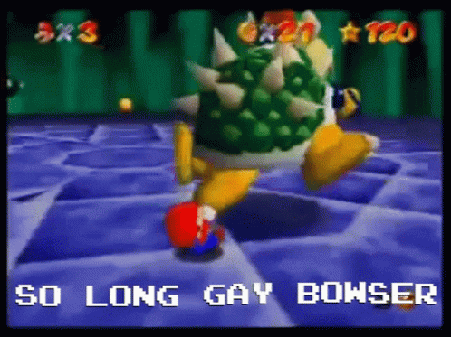 So Long Gay Bowser Mario GIF - So Long Gay Bowser Mario Bowser - Discover &  Share GIFs
