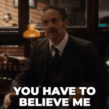 You Have To Believe Me Charlie Davidson GIF - You Have To Believe Me Charlie Davidson Murdoch Mysteries GIFs