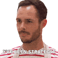 I'Ve Been Strategic Loïc Sticker - I'Ve Been Strategic Loïc The Great Canadian Baking Show Stickers