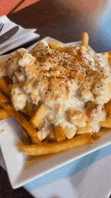 lobster poutine fries lobster poutine canadian food