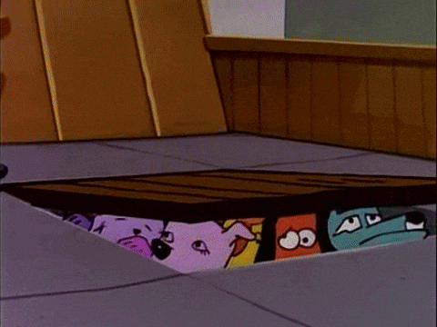 The Dweebs struggle through the hatch