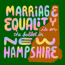 New Hampshire Election On The Ballot GIF - New Hampshire Election On The Ballot Marriage GIFs